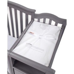 AFG Baby Furniture Kali Changing Pad Plastic in White, Size 27.5 H x 15.5 W x 1.0 D in | Wayfair 4566-1 found on Bargain Bro from Wayfair for USD $15.13