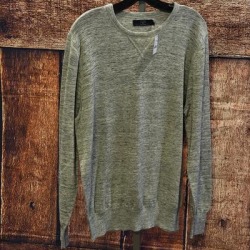 J. Crew Sweaters | J. Crew Men's Large Heathered Gray Crew Neck Sweater | Color: Gray | Size: L found on MODAPINS