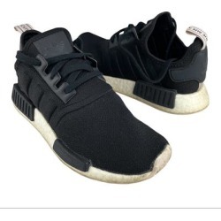 Adidas Shoes | Adidas Nmd R1 Mens Running Shes Black 8|Uk 6.5|Eu 40. | Color: Black | Size: 8