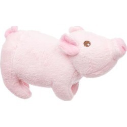 Mighty Toys Farm Jr Piglet Dog Toys, Small, Pink