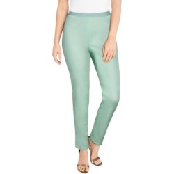 Plus Size Women's Straight Leg Stretch Denim Jeggings by Jessica London in Mint Sorbet (Size 24) found on Bargain Bro Philippines from Ellos for $34.99