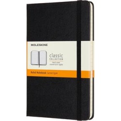 Moleskine Lined Professional Journal Medium Classic Black