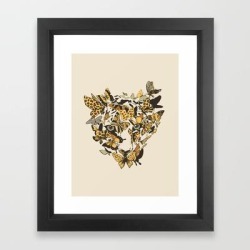 Framed Art Print | Still Alive by Huebucket - Vector Black - X-Small-10x12 - Society6