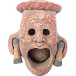 'Western Mexico Pre-Hispanic Ceramic Ocarina Flute' found on Bargain Bro from novica.com for USD $45.59