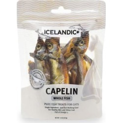 Icelandic+ Capelin Whole Fish Cat Treats, 1.5 oz.