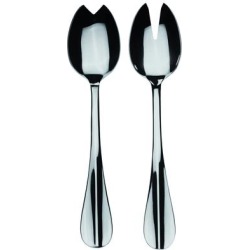 Mepra Stainless Steel Roma Salad Servers (Fork and Spoon)