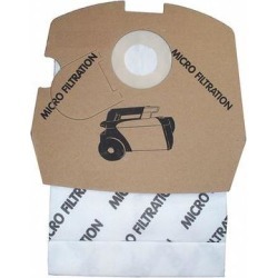 BISSELL COMMERCIAL C3000-PK12 Disposable Vacuum Bags, 2-ply, Paper Bag