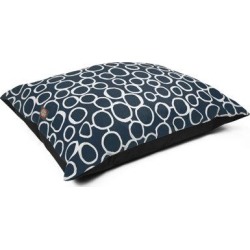 Majestic Pet Products Fusion Majestic Dog Bed Polyester in Blue/Black, Size 7.0 H x 35.0 W x 28.0 D in | Wayfair 78899500026