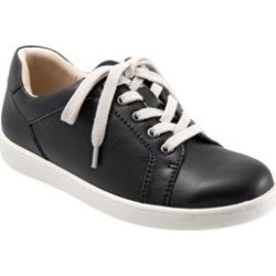 Wide Width Women's Adore Sneakers by Trotters in Black (Size 6 1/2 W) found on Bargain Bro Philippines from Ellos for $114.99