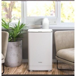 Haier 13,500 BTU Portable Air Conditioner w/ Remote, Size 32.0 H x 18.5 W x 15.5 D in | Wayfair QPCA14YZMW