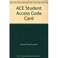 ACE Student Access Code Card