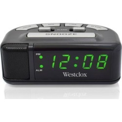 Digital Alarm Clock Black - Westclox found on Bargain Bro from Target for USD $7.60