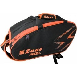 Zeus Padel Bag Padelschläger Tasche schwarz orange