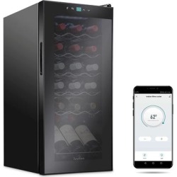 Ivation 18 Bottle Compressor Wine Cooler Refrigerator w/Lock