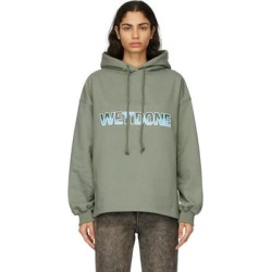 Khaki New Logo Hoodie - Green - we11done Sweats