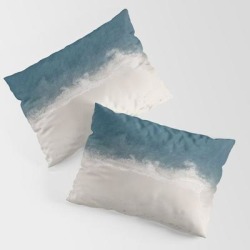 Sea King Size Pillow Sham by Thingdesign - STANDARD SET OF 2 - Cotton