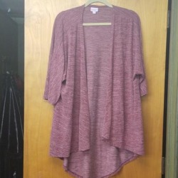 Lularoe Sweaters | Lularoe Lindsey Kimono | Color: Black | Size: S found on Bargain Bro from poshmark, inc. for USD $6.84