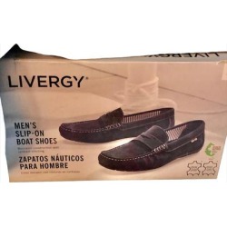 Nine West Shoes | Livergy Mens Slip On Boat Shoes Constructed With Contrast Stitching Navy Size 12 | Color: Blue | Size: Xl found on Bargain Bro Philippines from poshmark, inc. for $15.00
