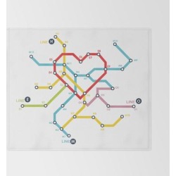 Home Where The Heart Is Bed Throw Blanket by Picomodi - 51" x 60" Blanket