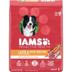 Iams ProActive Health High Protein with Lamb and Rice Adult Dry Dog Food, 38.5 lbs.