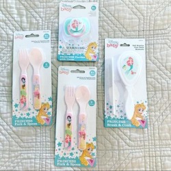 Disney Accessories | Ariel Baby Gift Set | Color: Silver | Size: Osg found on Bargain Bro from poshmark, inc. for USD $15.20