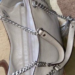 Michael Kors Bags | Michael Kors | Color: Gray | Size: Large found on Bargain Bro from poshmark, inc. for USD $49.40
