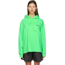 Green Logo Hoodie - Green - we11done Sweats