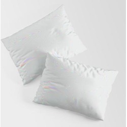 Holographic King Size Pillow Sham by J.lauren - STANDARD SET OF 2 - Cotton