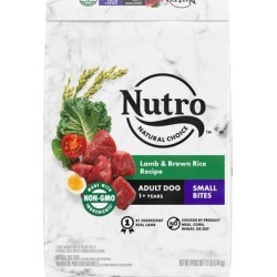 Nutro Natural Choice Lamb & Brown Rice Recipe Small Bites Adult Dry Dog Food, 12 lbs.