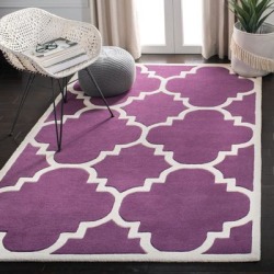 SAFAVIEH Handmade Chatham Vicie Modern Wool Rug found on Bargain Bro Philippines from Overstock for $407.99