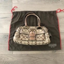 Coach Bags | Authentic Vintage Coach Bag 8k40 | Color: Brown/Tan | Size: Os found on Bargain Bro from poshmark, inc. for USD $171.00