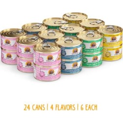 Weruva Classics Paw Lickin' Pals Variety Pack Wet Cat Food, 3 oz., Count of 24