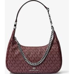 Michael Kors Piper Small Logo Shoulder Bag Purple One Size found on Bargain Bro from Michael Kors for USD $181.18