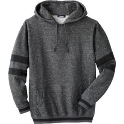 Men's Big & Tall KingSize Coaches Collection Colorblocked Pullover Hoodie by KingSize in Heather Slate Marl (Size 3XL) found on Bargain Bro from fullbeauty for USD $41.60