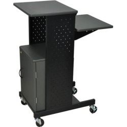 Luxor PS4000C Mobile Presentation Stand with Locking Cabinet