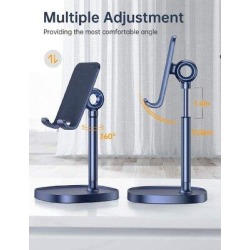 zhutreas Desk Electronic Stand, Adjust Phone Stand For Office,Kitchen, Cook, Thick Case Friendly Tablet Phone Holder Stand, Size 9.06 H x 4.3 W in found on Bargain Bro from Wayfair for USD $49.29