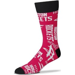 "For Bare Feet Houston Rockets Wall to Crew Socks"
