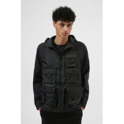 Hybrid Windbreaker Jacket With Multiple Pockets - Black - HUGO Jackets found on Bargain Bro Philippines from lyst.com for $340.00
