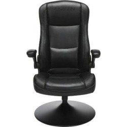 Respawn PC & Racing Game Chair Plastic/Acrylic/Upholstered/Leather in Black, Size 41.73 H x 25.98 W x 29.13 D in | Wayfair RSP-800-BLK-BLK found on Bargain Bro from Wayfair for USD $134.65