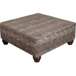 Leffler Home Hixon Upholstered Ottoman in Yearling Antelope Java (Yearling Antelope Java), Brown