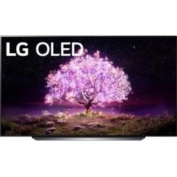 LG OLED83C1PUA C1 83 inch Class 4K Smart OLED TV w/AI ThinQ - Black
