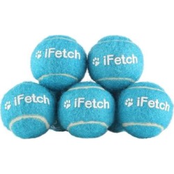 iFetch Tennis Balls Dog Toys, Small, Blue