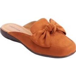 Wide Width Women's The Andrea Mule by Comfortview in Antique Copper (Size 10 W) found on Bargain Bro from SwimsuitsForAll.com for USD $45.59