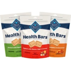 Blue Buffalo Health Bars Natural Crunchy Dog Treats Variety Pack, 16 oz., Count of 3