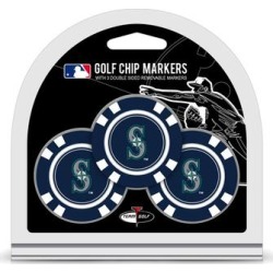 Seattle Mariners Golf Chip 3-Pack Set found on Bargain Bro from Fanatics for USD $11.39