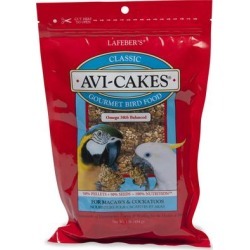 Lafeber's Avi-Cakes Gourmet Bird Food for Macaws & Cockatoos, 16 oz.