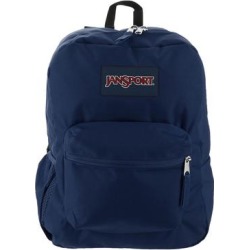 JanSport Cross Town Backpack Navy found on Bargain Bro from ShoeMall.com for USD $27.32
