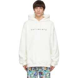 White Friendly Logo Hoodie - White - Vetements Sweats
