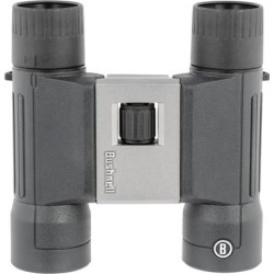 "Bushnell Binoculars Powerview 2 10x 25mm .39 Eye Relief Black Rubber Armor PWV1025"