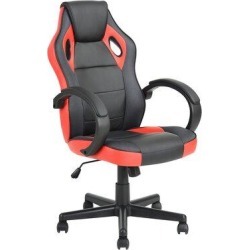 Inbox Zero Delshon Gaming Chair Upholstered in Black/Gray/Red, Size 45.3 H x 24.0 W x 24.0 D in | Wayfair 7FE19616C5CB4BF499D508DE80DDC27C found on Bargain Bro Philippines from Wayfair for $379.99